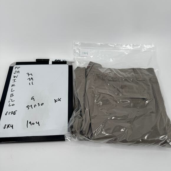 Royal Robbins Pants Mens 34x30 (34x29 ACTUAL) Khaki Green Hiking Chino Gorpcore - Picture 8 of 8